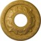Ekena Millwork Leaf Ceiling Medallion (Fits Canopies up to 4 3/4"), 11 3/8"OD x 3 5/8"ID x 1 1/8"P, Iridescent Gold CM11LFIGS - alternate 1